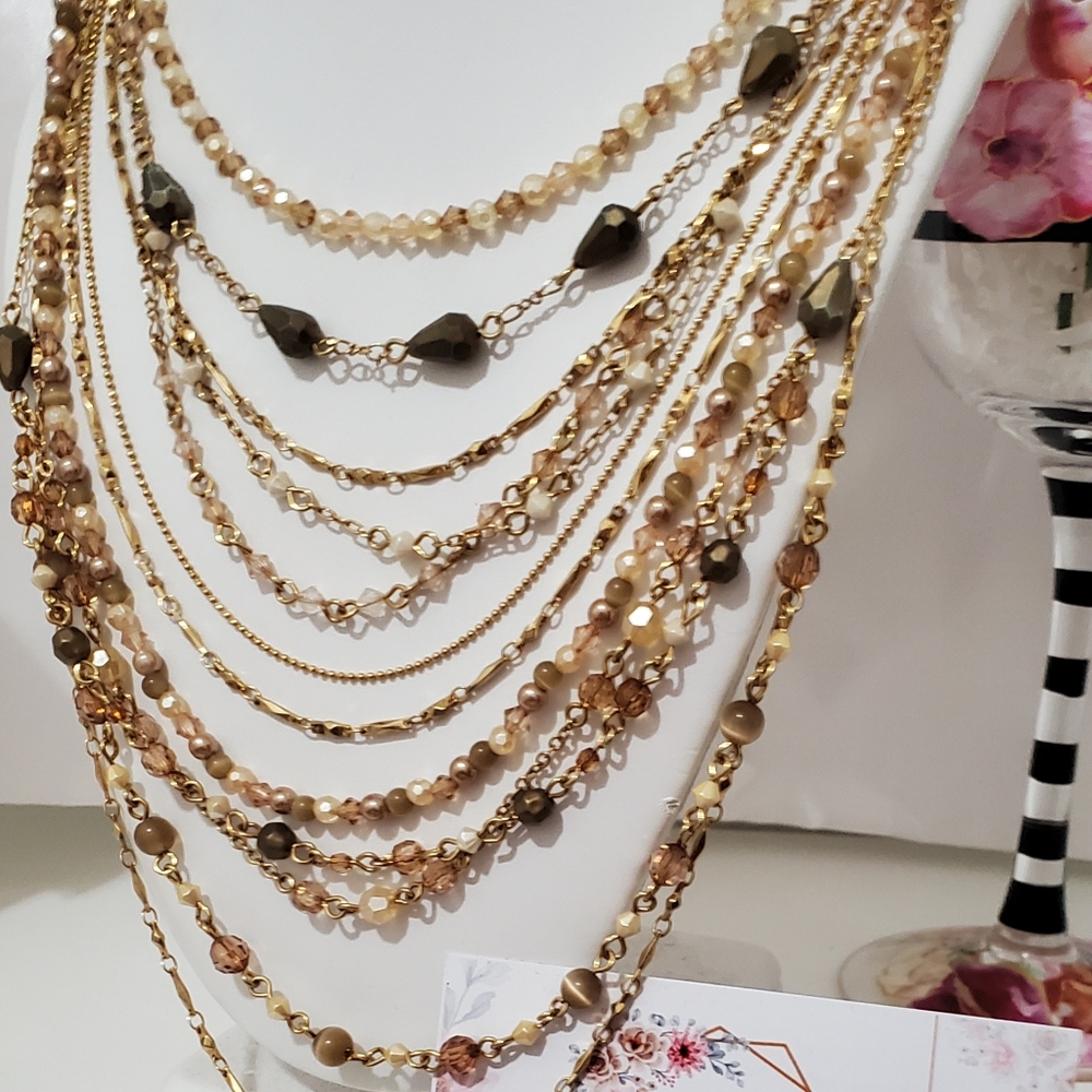 Stainless Steel Fashion multi Necklaces